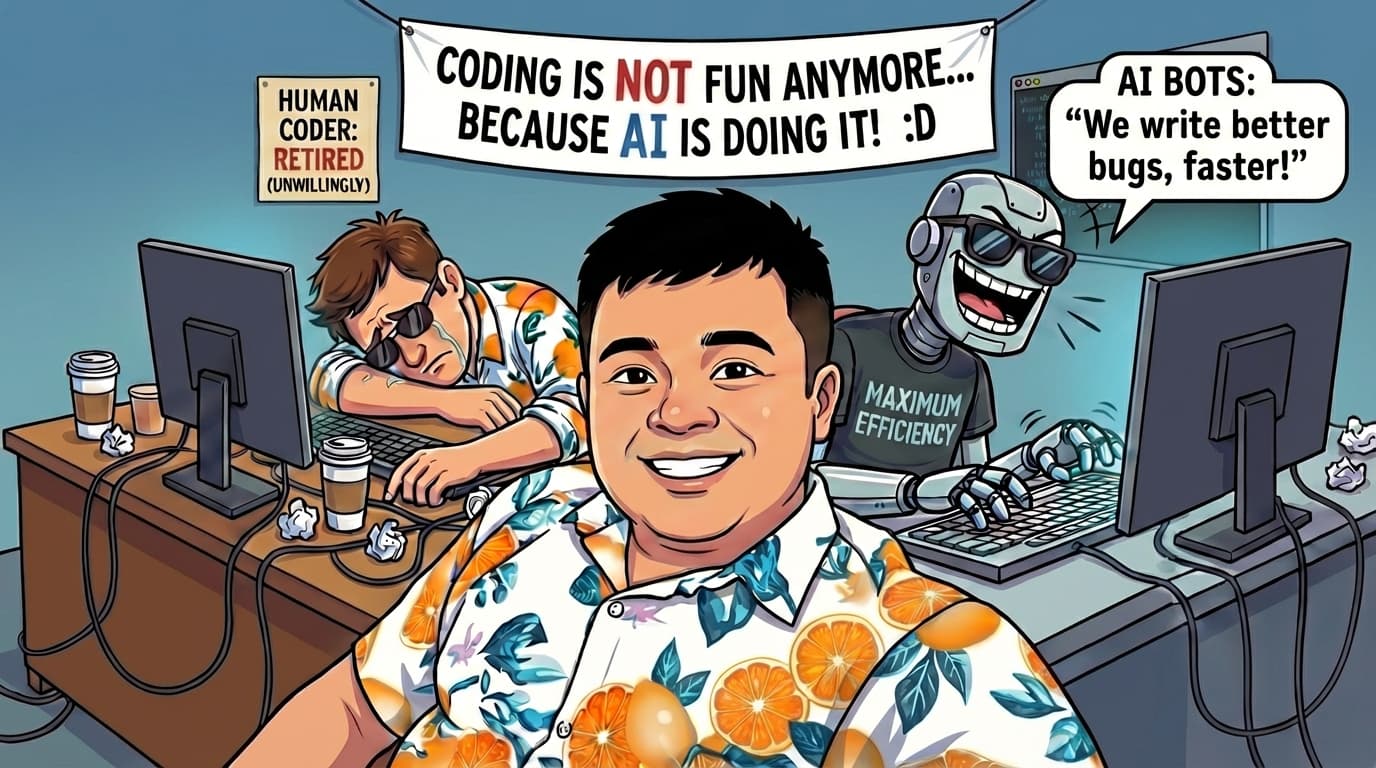 Coding is not fun anymore?