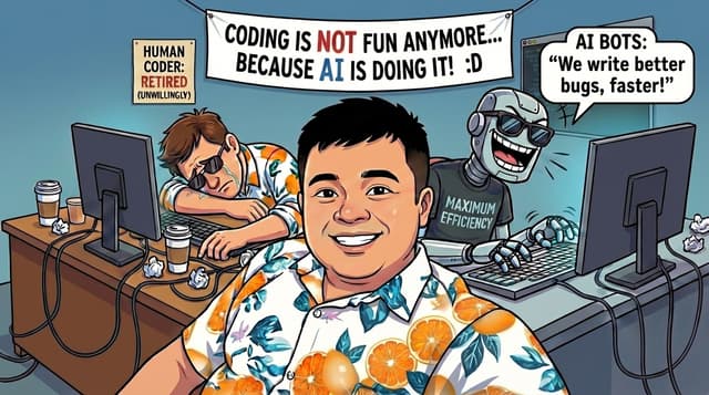 Coding is not fun anymore?